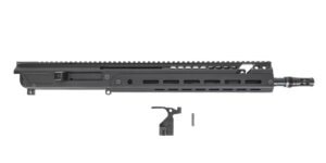 PSA JAKL 14.5" Rifle length Upper Assembly 5.56 NATO 1:7 Nitride w/Knurled CH, BCG & Rearden Flash Hider, Black