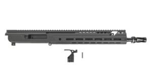 PSA JAKL 14.5" Rifle length Upper Assembly 5.56 NATO 1:7 Nitride w/Knurled CH, BCG HUXWRX Flash Hider, Smoke