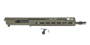 PSA JAKL 14.5" Rifle length Upper Assembly 5.56 NATO 1:7 Nitride w/Knurled CH, BCG Rugged Flash Hider, ODG