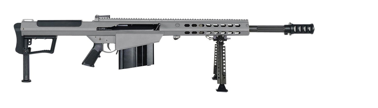 Barrett M107A1-S 50 BMG 20" 10rd Rifle, Tungsten - 18068-S