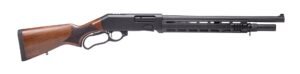 Panzer EG-220 Tactical 12 Gauge 18.5" 6rd Lever Action Shotgun, Black/Walnut - PAEG220LATS