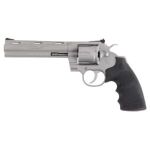Colt Python 6" 6rd .357 Magnum Revolver, Stainless w/ Hogue Grip - PYTHON-SM6RTS