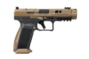 Canik TTI Combat 9mm 4.6" 10rd Pistol, Bronze / Black - HG7864-N