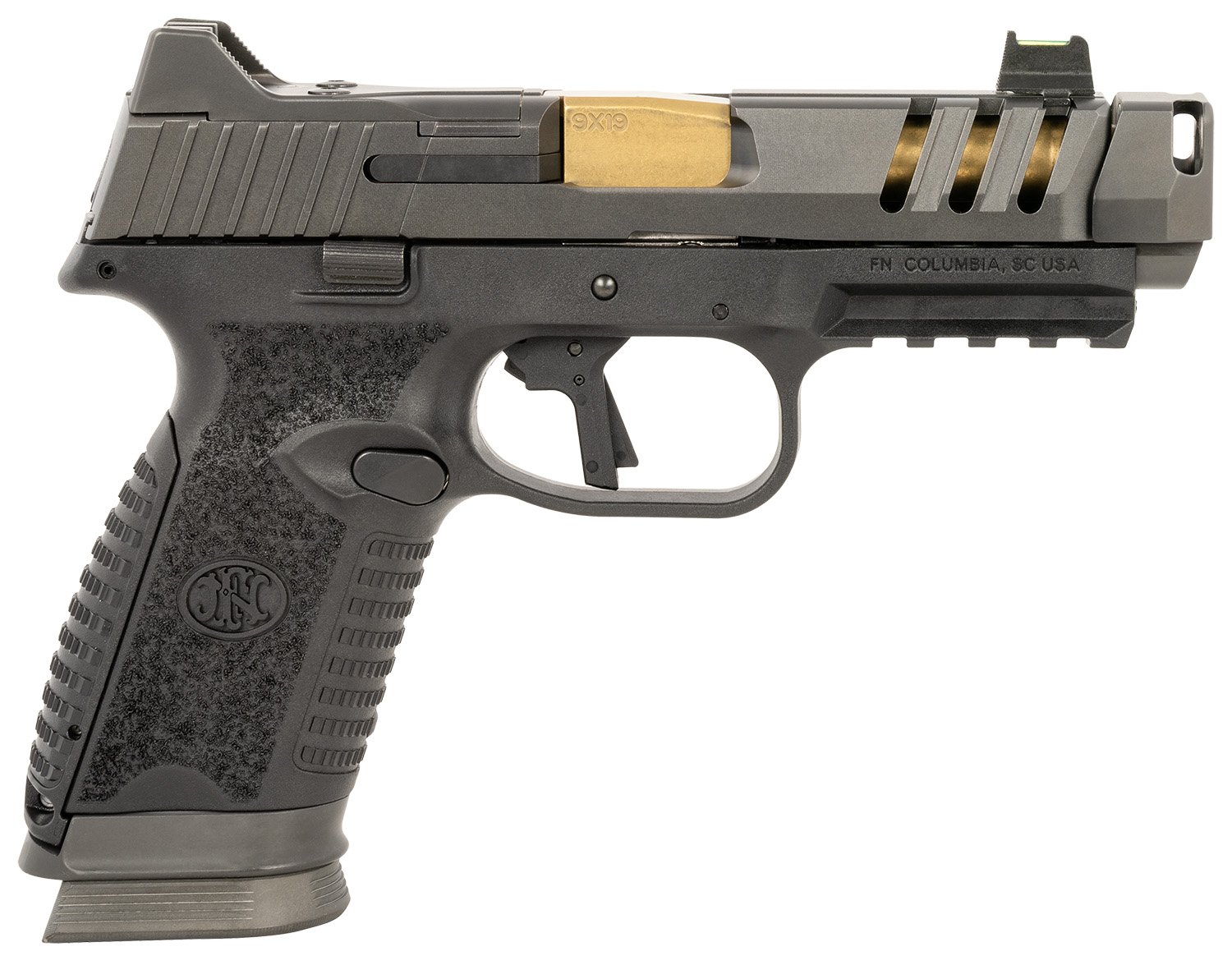FN 509 CC Edge XL 9mm 4.2" 17rd Pistol, Black / Grey - 66-101714