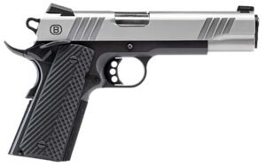 Bersa B1911 .45 ACP 5" 8rd Pistol, Brushed SS / Black Nitride - B19117050SBBK