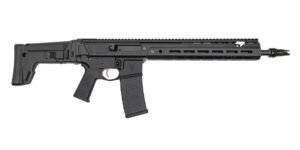 PSA 14.5" JAKL Rifle Length 5.56 1:7 Nitride War Eagle Muzzle Device MOE SL EPT F5 G2 Stock Rifle, Black
