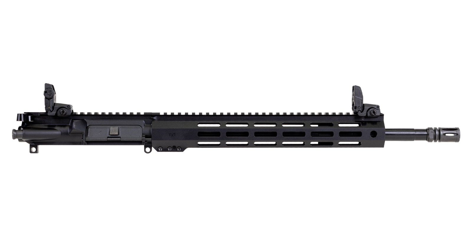 PSA AR-15 16" Mid-Length 5.56 NATO 1:7 Nitride 13" Lightweight Hex M-Lok Upper W/ BCG, CH and MBUS Sight Set
