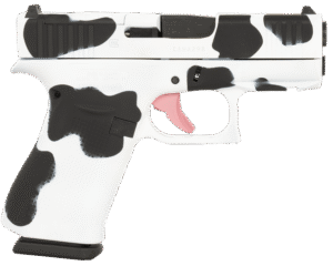 Glock Pistol G43X MOS 3.41" 9mm 10rd Pistol, Cow Print