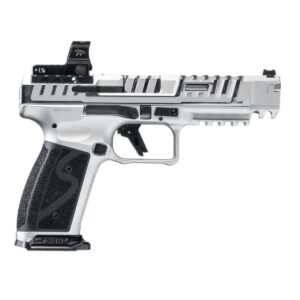 Canik SFx Rival-S 9mm Pistol 5" 18rd w/ Optic, Chrome - HG7607C-N