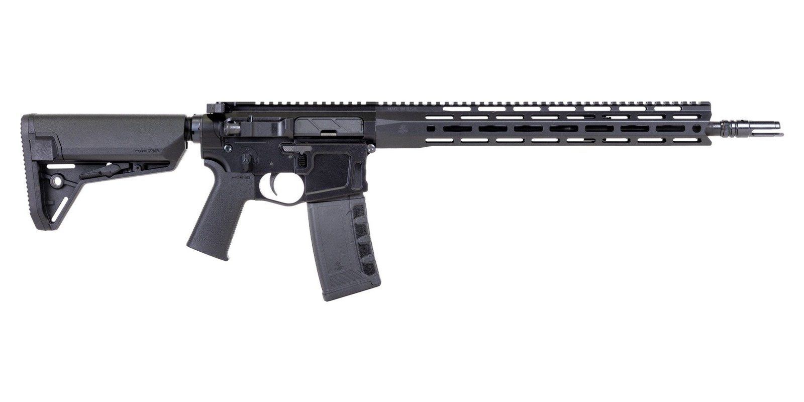 PSA "Sabre" Billet 16" 5.56 Nitride 15" Sabre Timed Rail and Sabre Compensator with Magpul SL-S Furniture