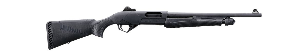 Benelli SuperNova Tactical 12 Gauge 18" 4rd Pump Action Shotgun, Black