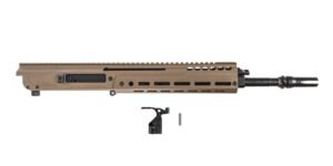 PSA JAKL Rifle Upper Assembly 13.7" 5.56 NATO 1:7 Nitride With Knurled CH, BCG, Bolt Catch & Roll Pin, FDE