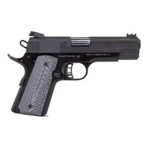 Rock Island Rock Ultra CCO Combo 1911 Pistol 9mm With .22 TCM9R Conversion Kit, 8rd 4.2" Barrel, Adjustable Fiber Optic Sights, Black - 56634