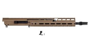 PSA JAKL 14.5" RIFLE LENGTH UPPER ASSEMBLY .300 AAC NITRIDE W/KNURLED CH, BCG, ASR, FDE