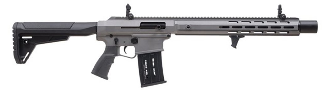 Panzer AR12 Pro-L 12 Gauge 18.5" 5rd Shotgun, Gray - PAAR12PROGLF