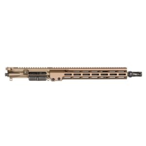 Geissele Automatics Super Duty Mod 1 14.5" Upper 5.56x45mm 1:7 M-LOK Rail Mid-Length with BCG and CH, Desert Dirt - 08547S