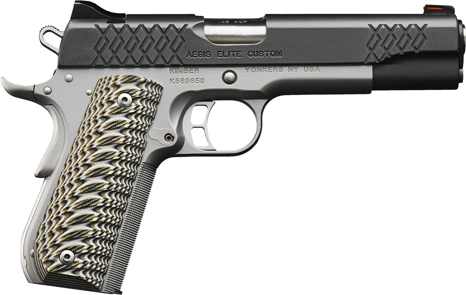 Kimber Aegis Elite Custom 9mm 5" 9rds, Satin Silver