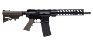 PSA 11.5" Carbine-Length 5.56 1/7 Phosphate 10.5" Lightweight M-Lok Classic HAR-15 Pistol, ODG