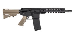 PSA 10.5" Carbine-Length 5.56 1/7 Phosphate 9" Lightweight M-Lok Classic HAR-15 Pistol, FDE
