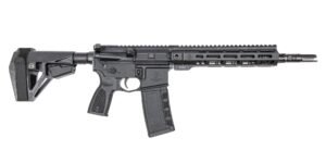 PSA Sabre-15 Forged 11.5" 5.56 Pistol w/Rifle Speed Gas Block and SBA-5 Brace, Black