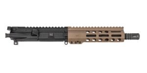 PSA Guardsman-15 8" 300BLK CL Phosphate 7" MLOK Upper with BCG & CH, FDE
