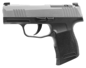Sig Sauer P365 9mm Pistol 3.1" 10rd, Stainless Steel / Black - 365-9-SXR3P