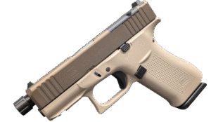 Glock 43X MOS 3.39" 9mm (2)10rd Pistol, 2 Tone Tan/Bronze