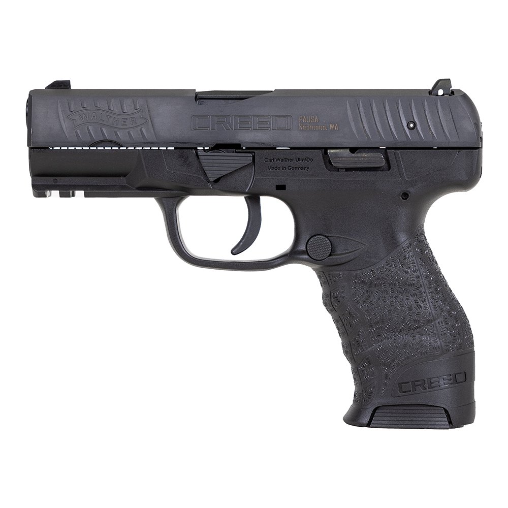 Walther Creed Unissued German Police Trade In 4" 9mm 16rd Pistol, Black - 2823977
