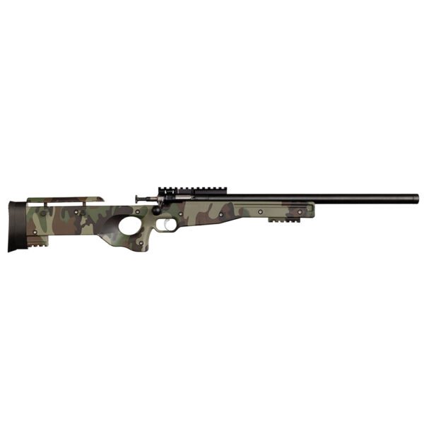 Crickett Precision .22 Short/Long/LR Bolt Action Rifle, M81 Woodland Camo - KSA2150-M81