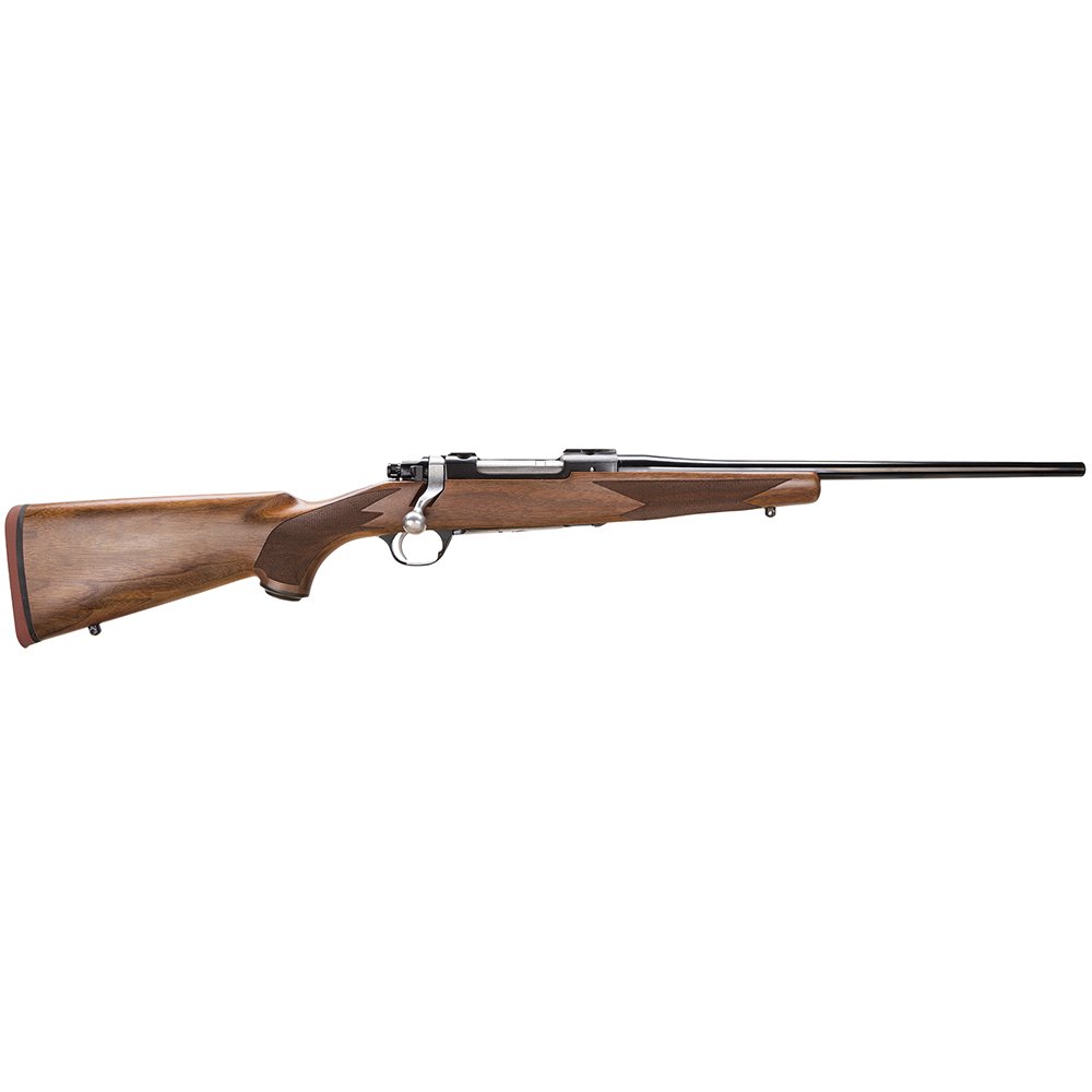 Ruger Hawkeye Compact .243 Winchester Bolt Action Rifle, American Walnut - 37138