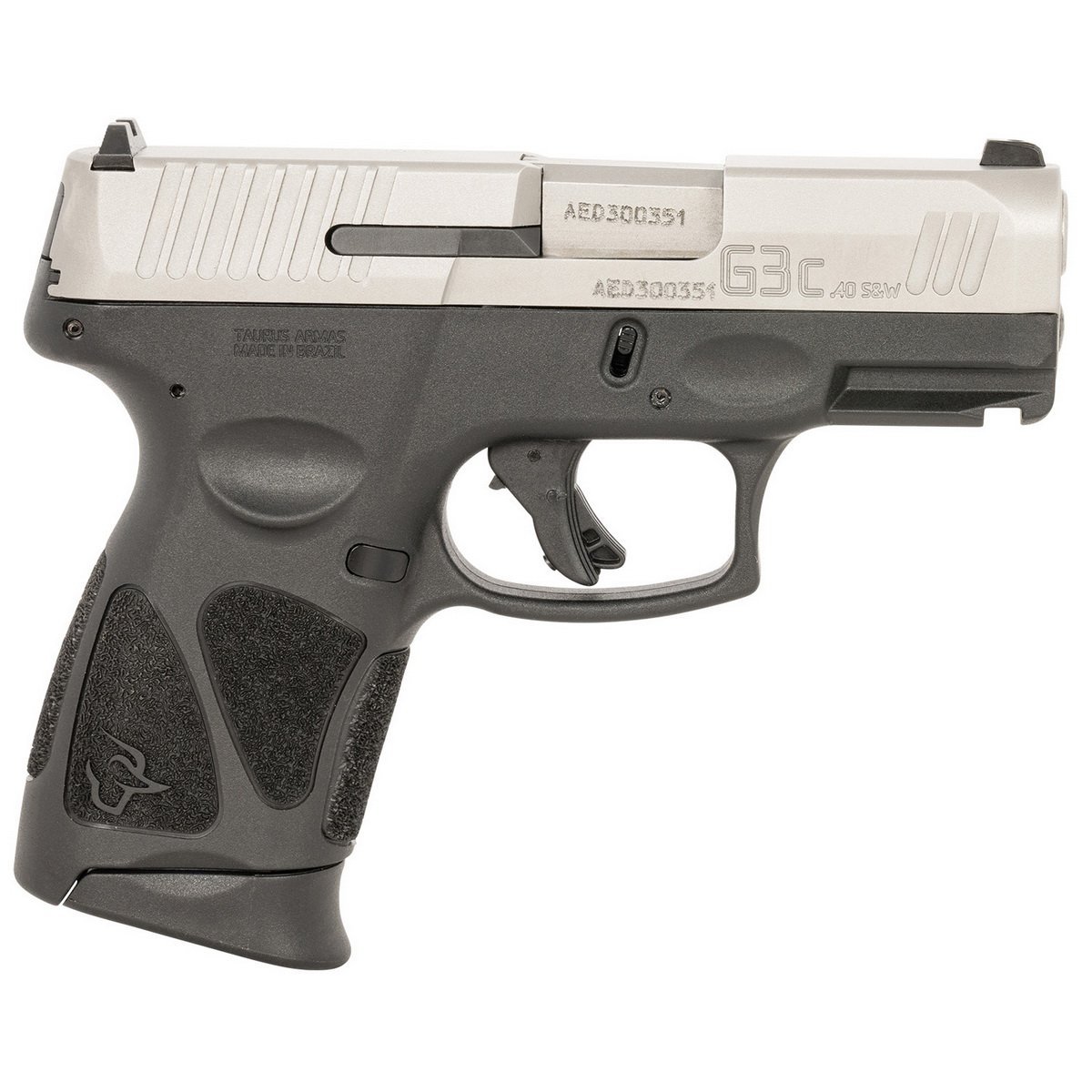 Taurus G3C .40 S&W 3.26" Compact Pistol 10rds, Black - Efficient and Compact - 1G3C4039