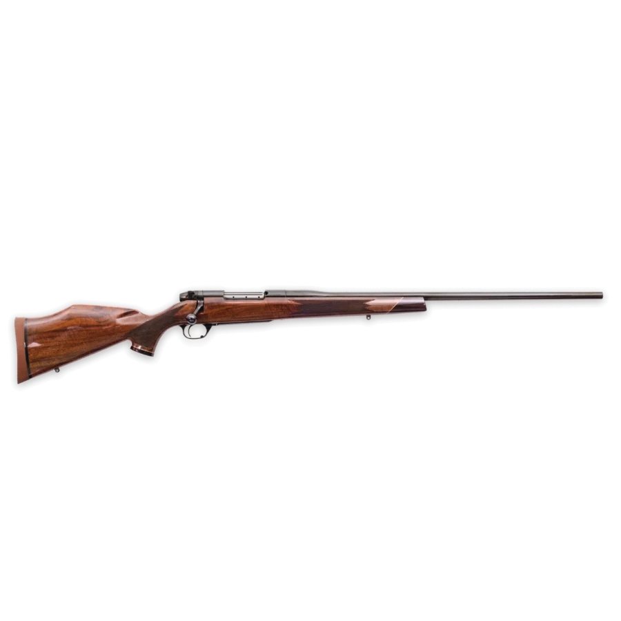Weatherby Mark V Deluxe .243 Winchester Bolt Action Rifle, Walnut - Classic Style with a Premium Walnut Stock - MDX01N243NR2O