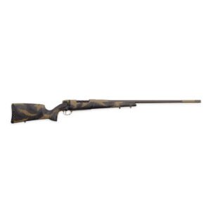 Weatherby Mark V Apex .257 Weatherby Magnum Bolt Action Rifle, Carbon Fiber/Tan/Brown - High-Tech Carbon Fiber with Tactical Colors - MAX01N257WR8B
