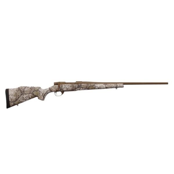 Weatherby Vanguard Badlands .257 Weatherby Magnum Bolt Action Rifle, Badlands Approach Camo - Advanced Camo for Extreme Conditions - VAP257WR4T