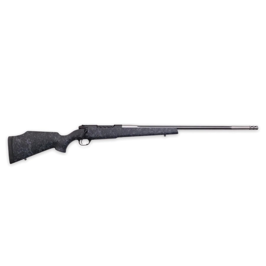 Weatherby Mark V Accumark 7mm PRC Bolt Action Rifle - Precision Performance with Tactical Black Design - MAM01N7MMPR8B