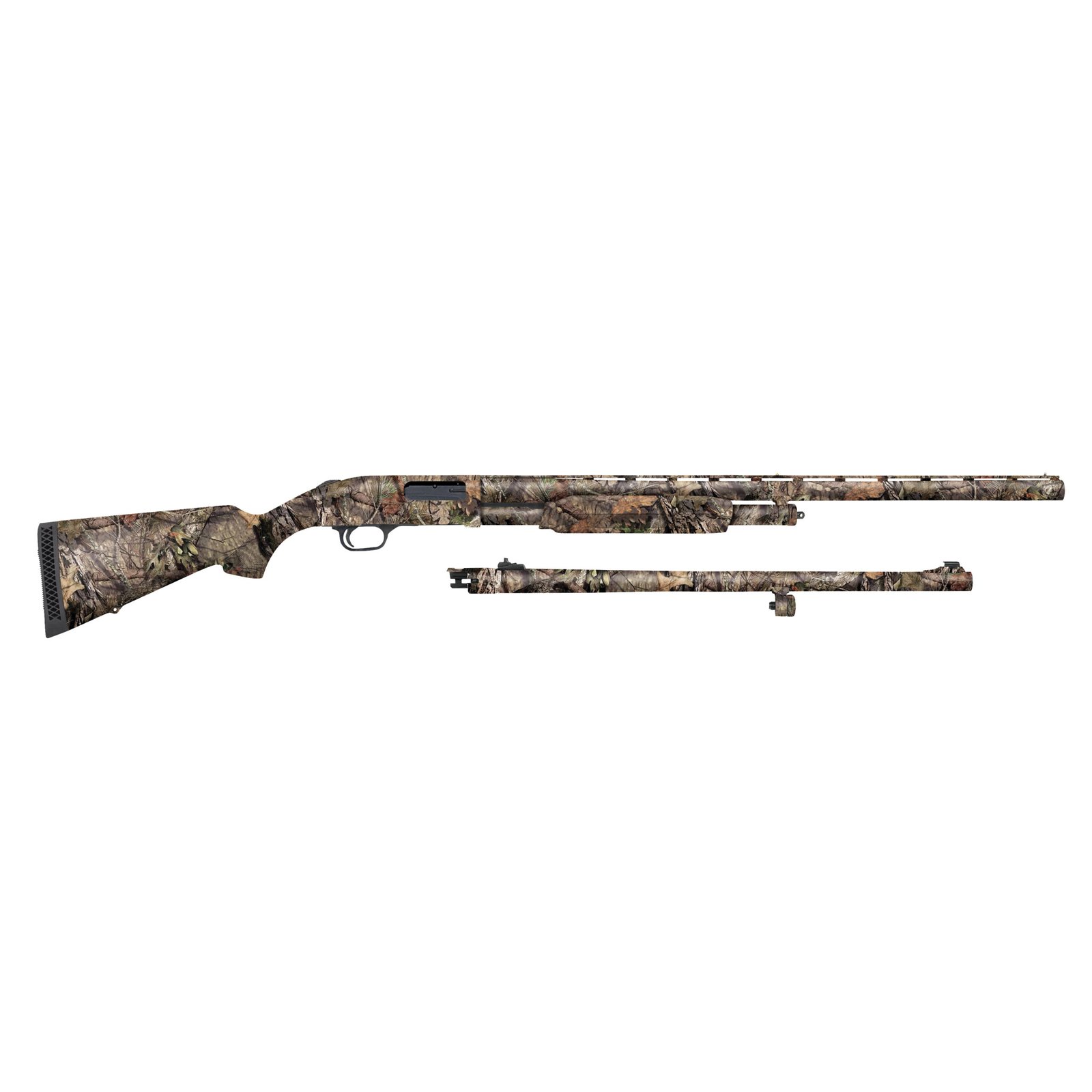 Mossberg 500 Combo Field/Deer 28"/24" 12 Gauge Shotgun 3" Pump, MO Break-Up Country - 52282