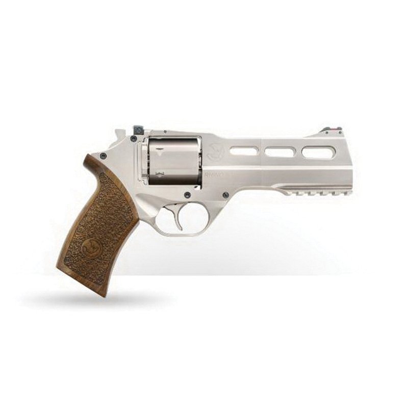 Chiappa Firearms Rhino 50SAR Medium .357 Mag Revolver, Nickel Plated - CF340.247