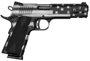 Legacy Sports Citadel M1911 Government .45 ACP Pistol, American Flag Battleworn Gray Cerakote - CITC45FSPUSG