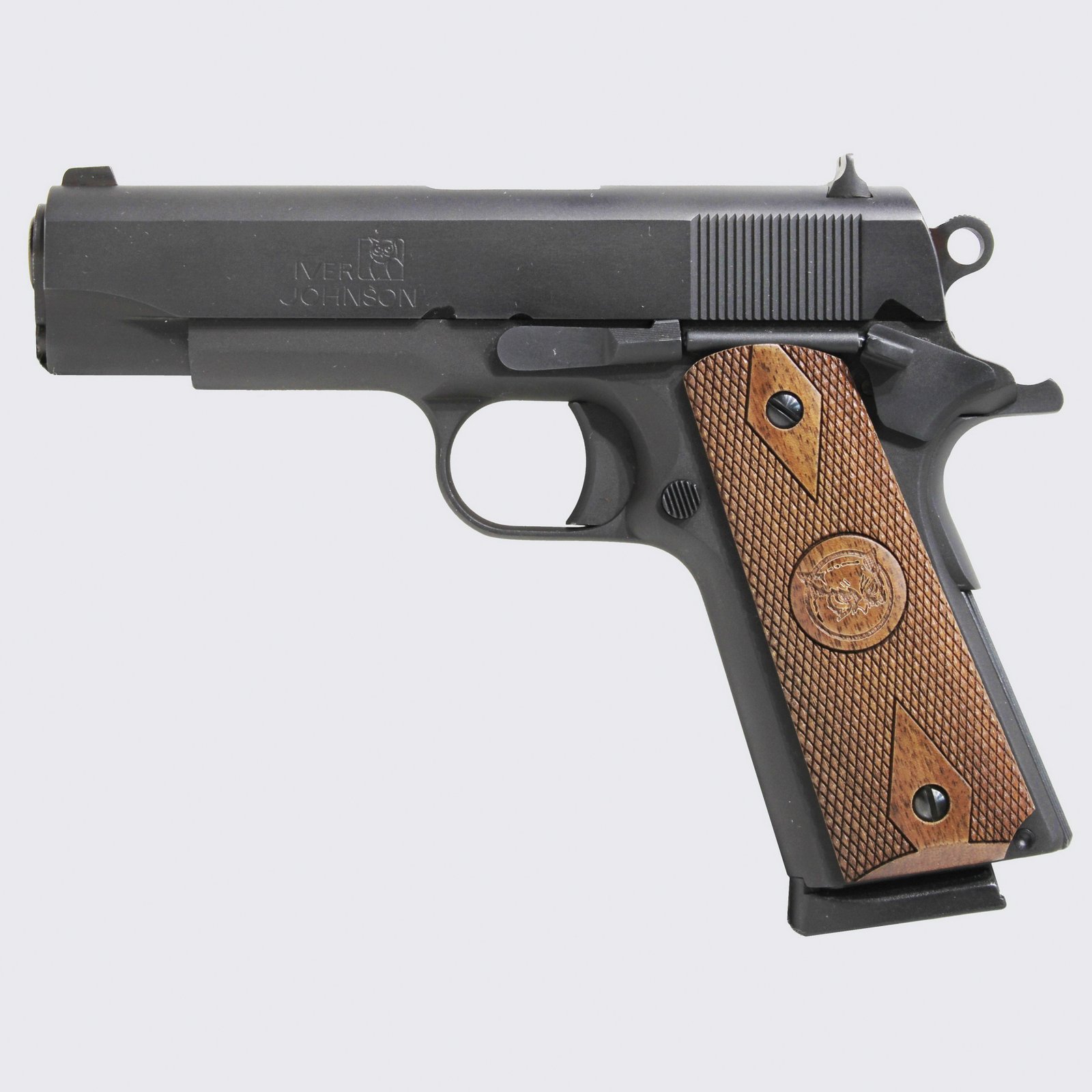 Iver Johnson Arms 1911 Falcon Commander .45 ACP Pistol, Matte Blue - FALCON