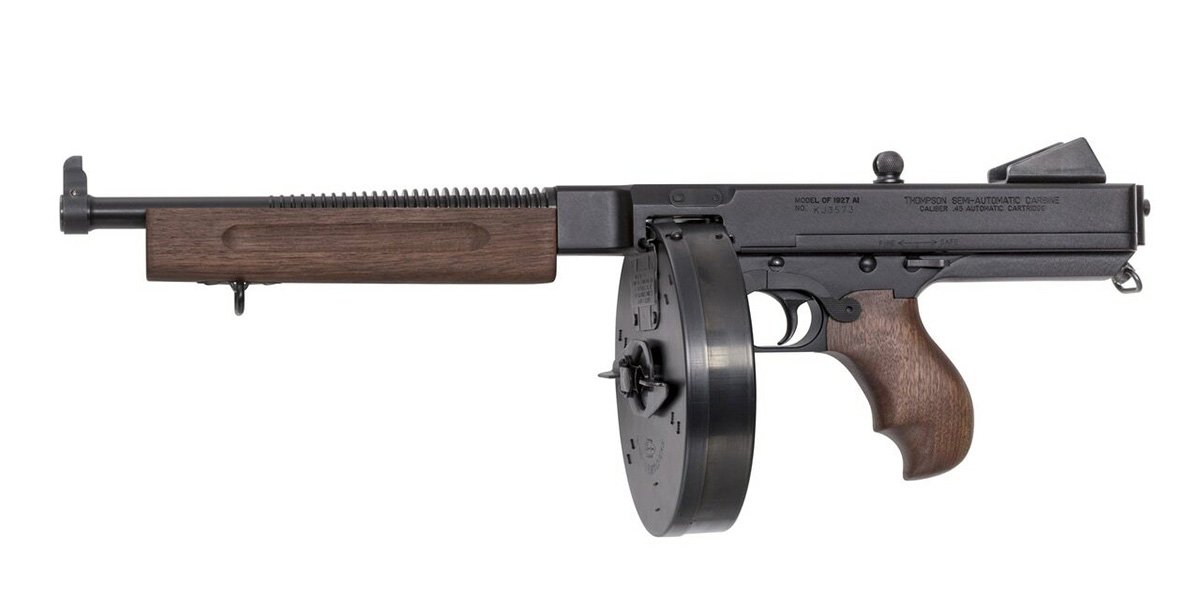 Thompson 1927A1 45ACP Pistol w/ 100rd Drum Mag- TA5100D