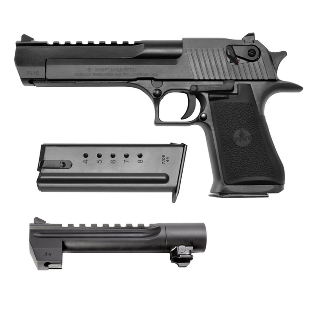 Magnum Research Desert Eagle Mark XIX .50 AE Pistol, Black Oxide - DE50WB6
