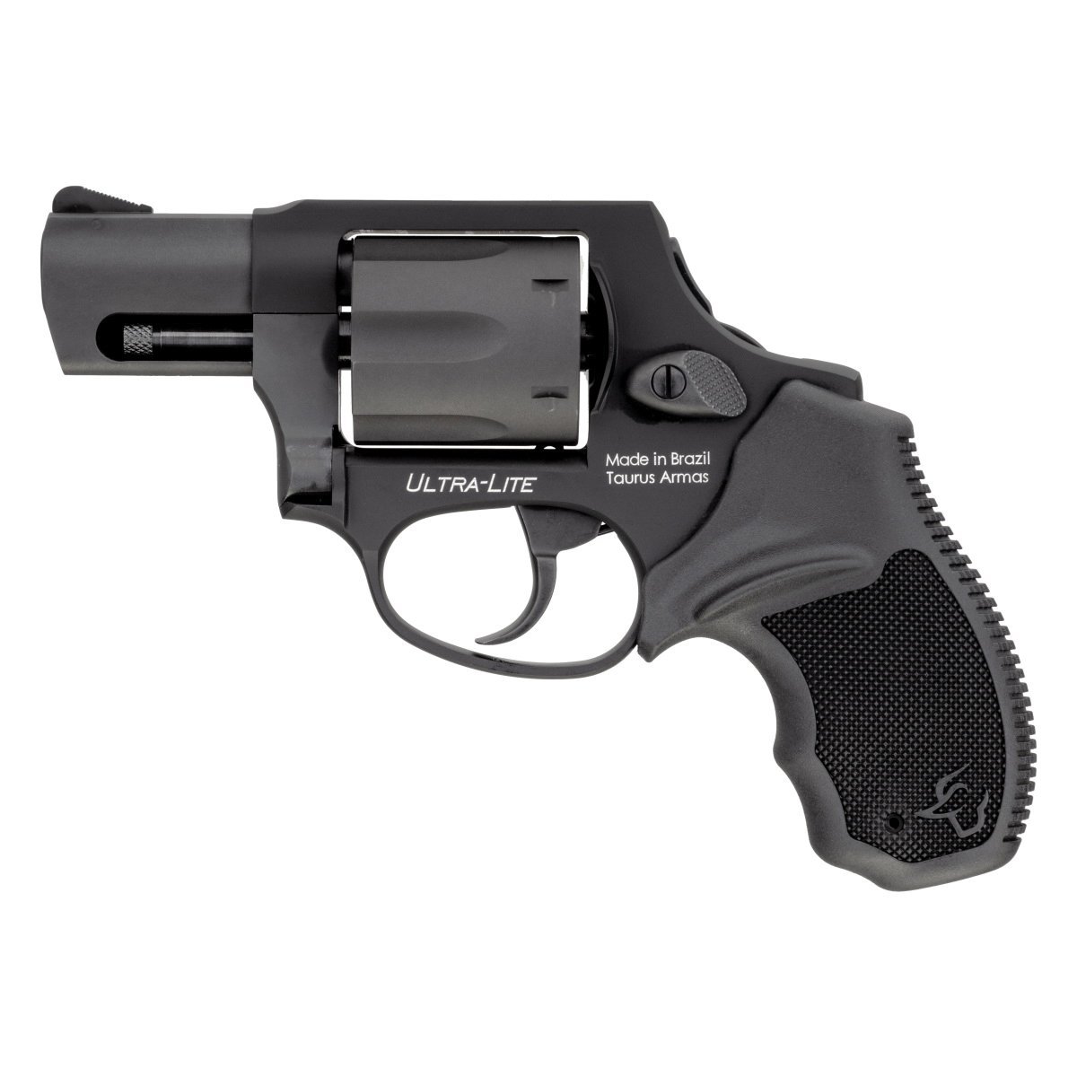 Taurus 856CH Ultra-Lite Small .38 Spl +P Revolver, Anodized Matte Black - 2-856021ULCH