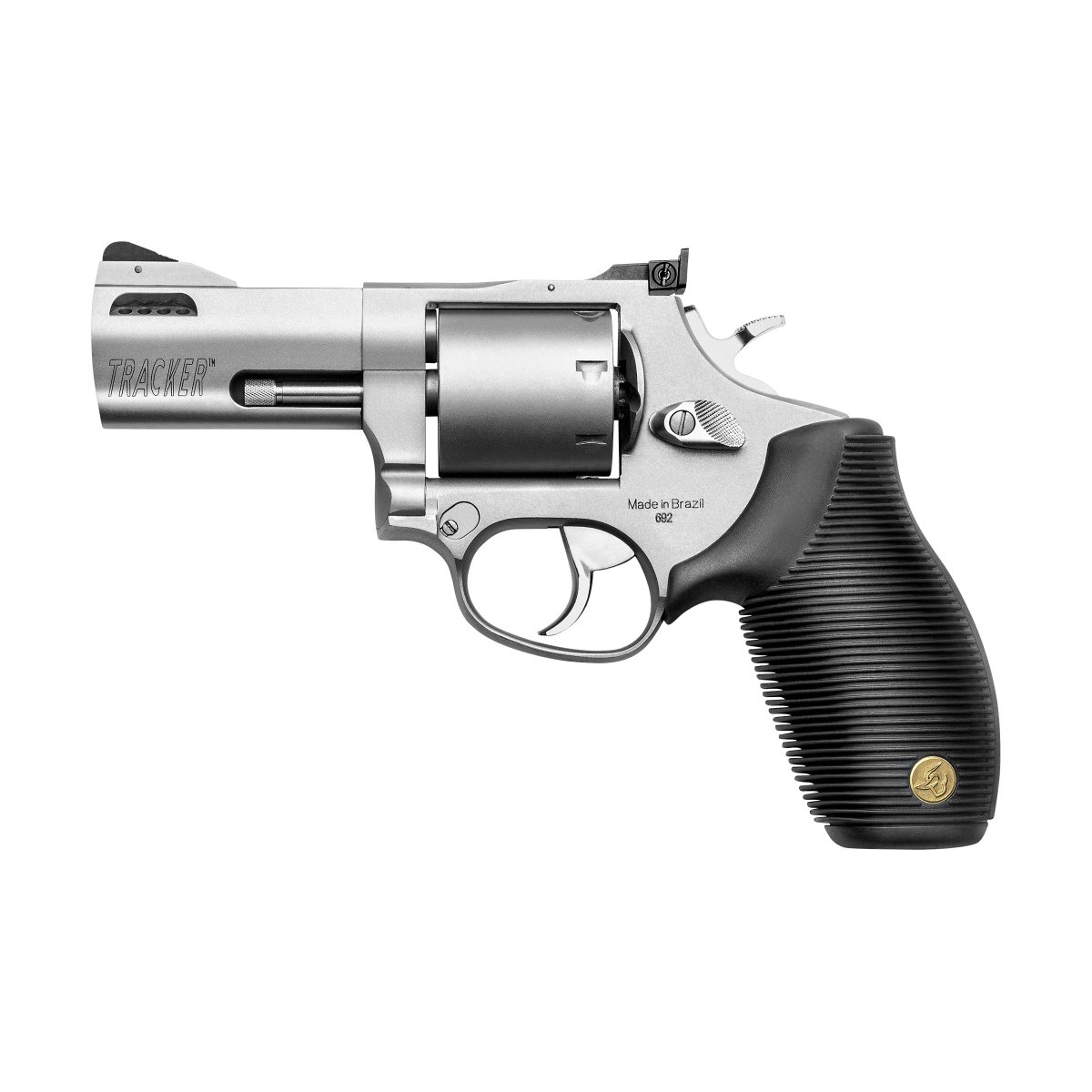 Taurus Tracker 692 Medium 3" .357 Mag/38 Spl +P/9mm Revolver, Matte Stainless - 2-692039