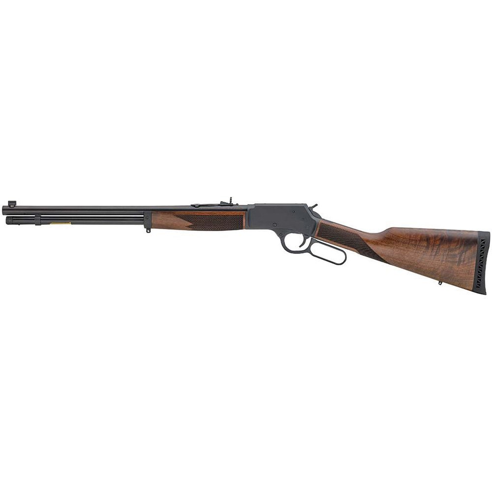 Henry Big Boy Steel .327 Federal Mag/.32 H&R Mag Lever Action Rifle, Brown - H012M327