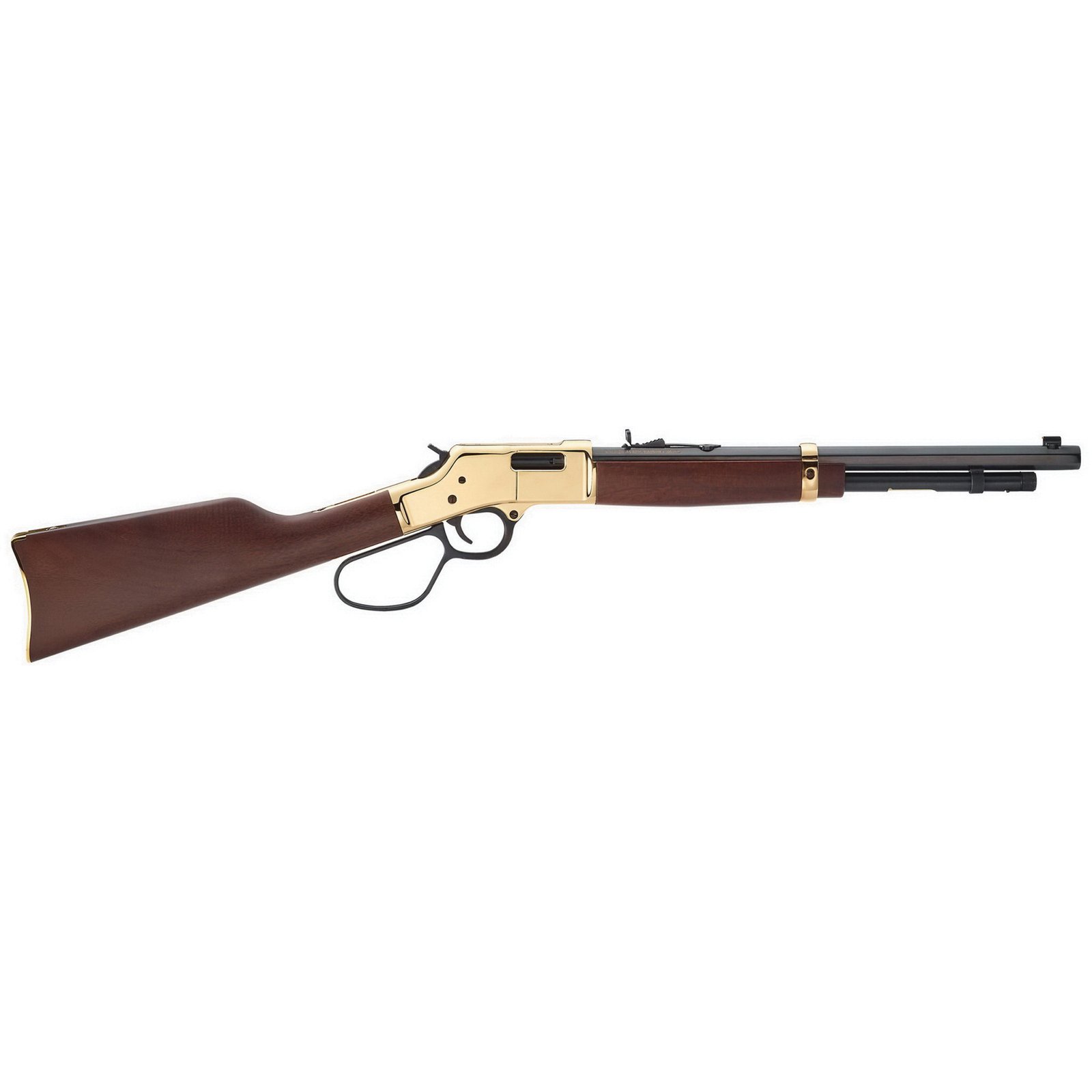 Henry Big Boy Carbine .327 Federal Mag/.32 H&R Mag Large Loop Lever Action Rifle, Brown - H006MR327