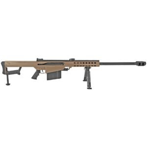 Barrett Firearms M82 A1 .50 BMG Semi-Automatic AR-15 Rifle, FDE Cerakote - 14031