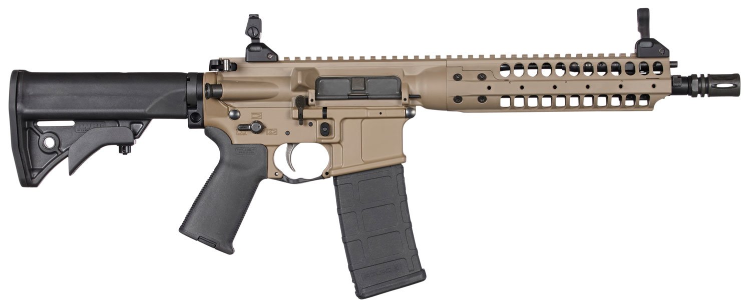 LWRC IC-A5 CA Compliant 5.56 Semi-Auto AR-15 Rifle, FDE