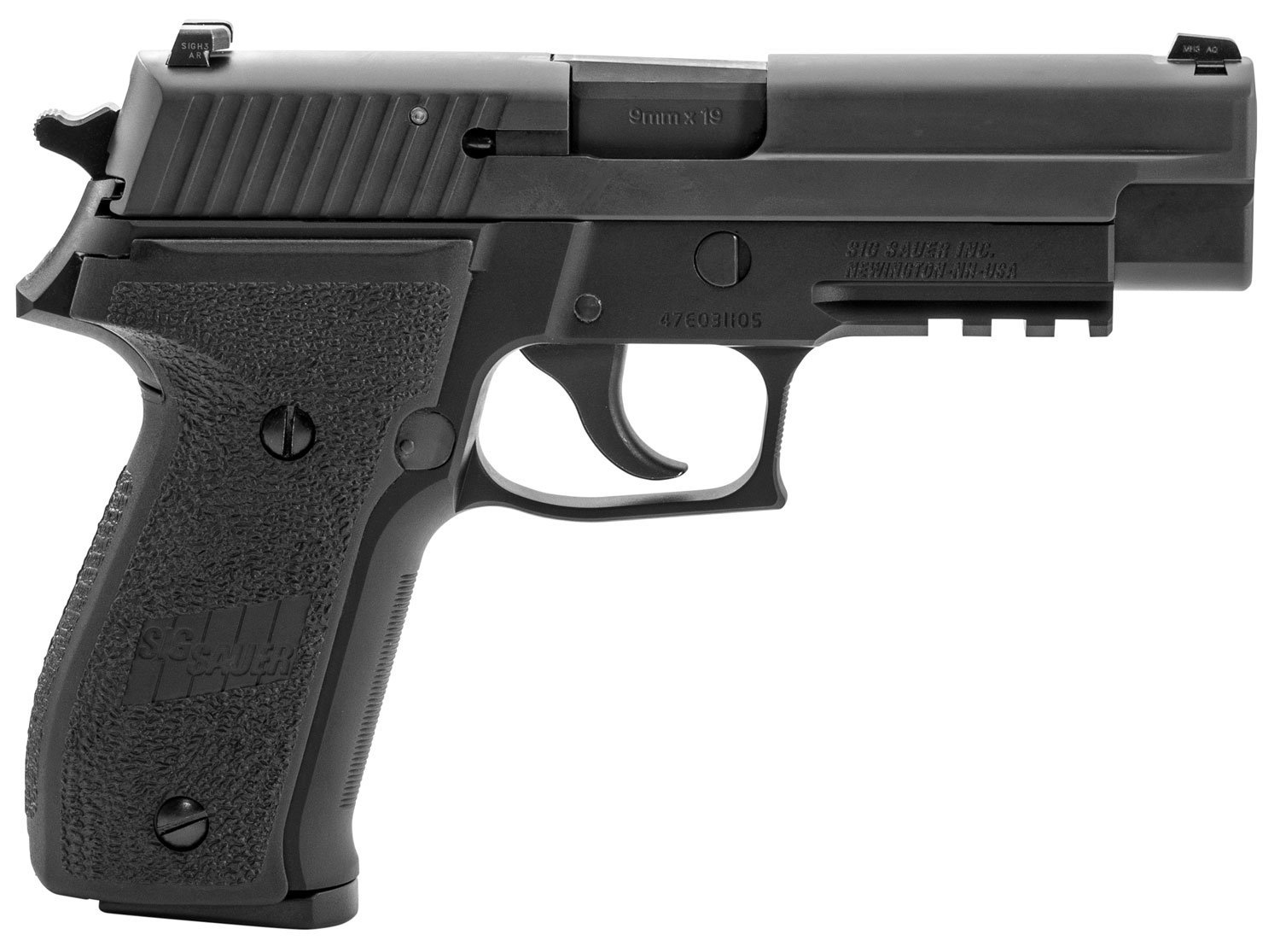 Sig Sauer P226 MK25 Full-Size 9mm Semi-Automatic Pistol, Hardcoat Anodized Black - MK-25-10