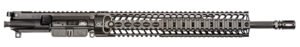 Spikes Tactical .223 Rem/5.56 16" Barrel Complete Upper Assembly, Mil-Spec Phosphate Coated, 12" Black Free Float BAR2 Rail - STU5435-R2S