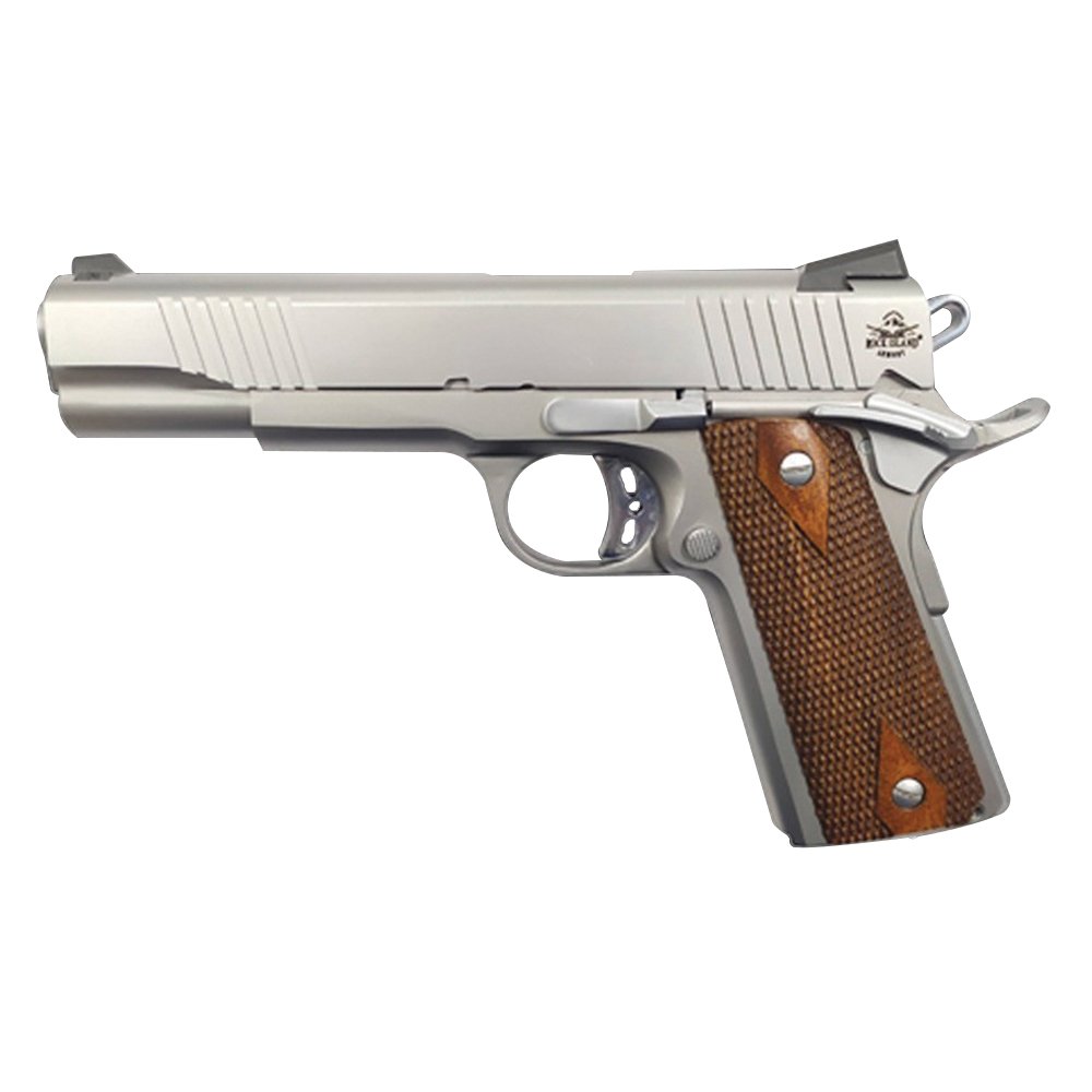 Rock Island Rock FS Tactical SS 45ACP .45 ACP Pistol, Matte Stainless - 51414